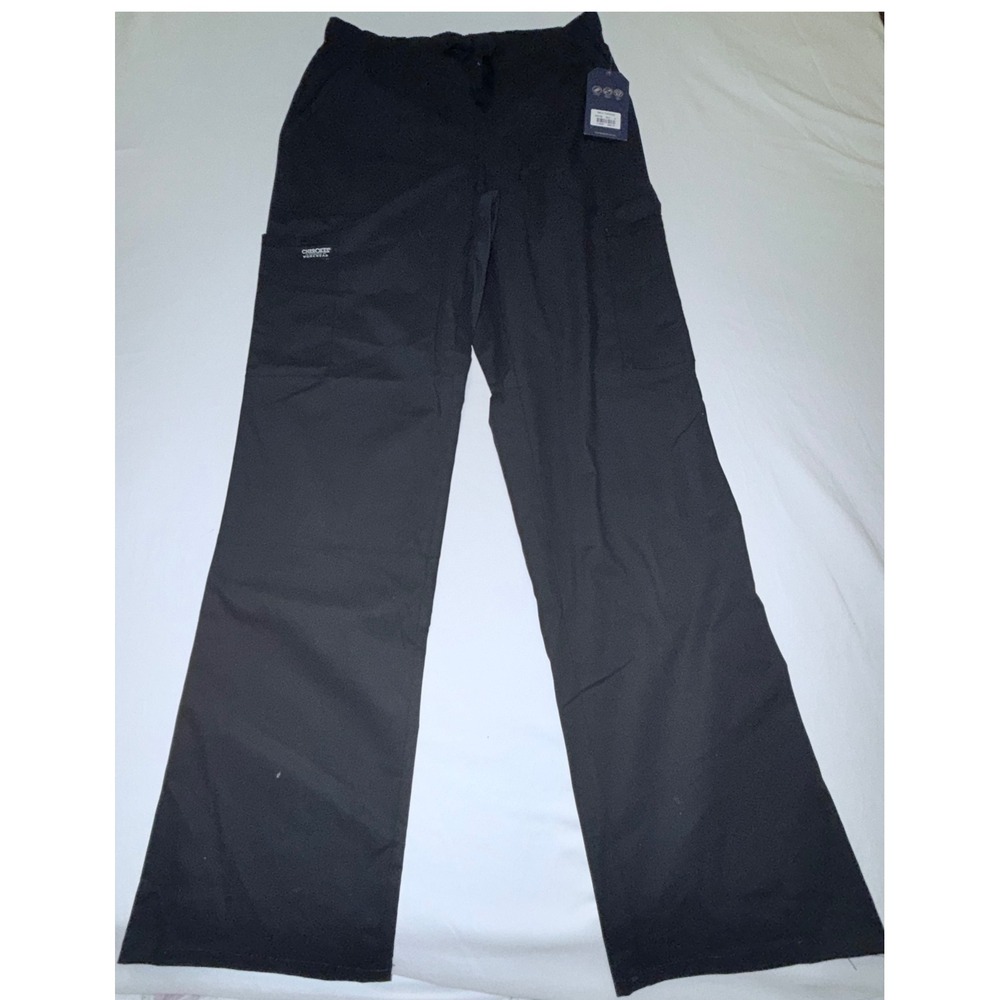 Cherokee Scrub Pants Men‎ S Black NEW Workwear Professionals Stretch